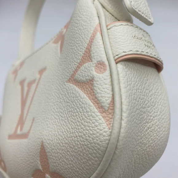 SOLD!!!Louis Vuitton Mini Moon Bicolor Monogram Empreinte Leather - Picture 5 of 15